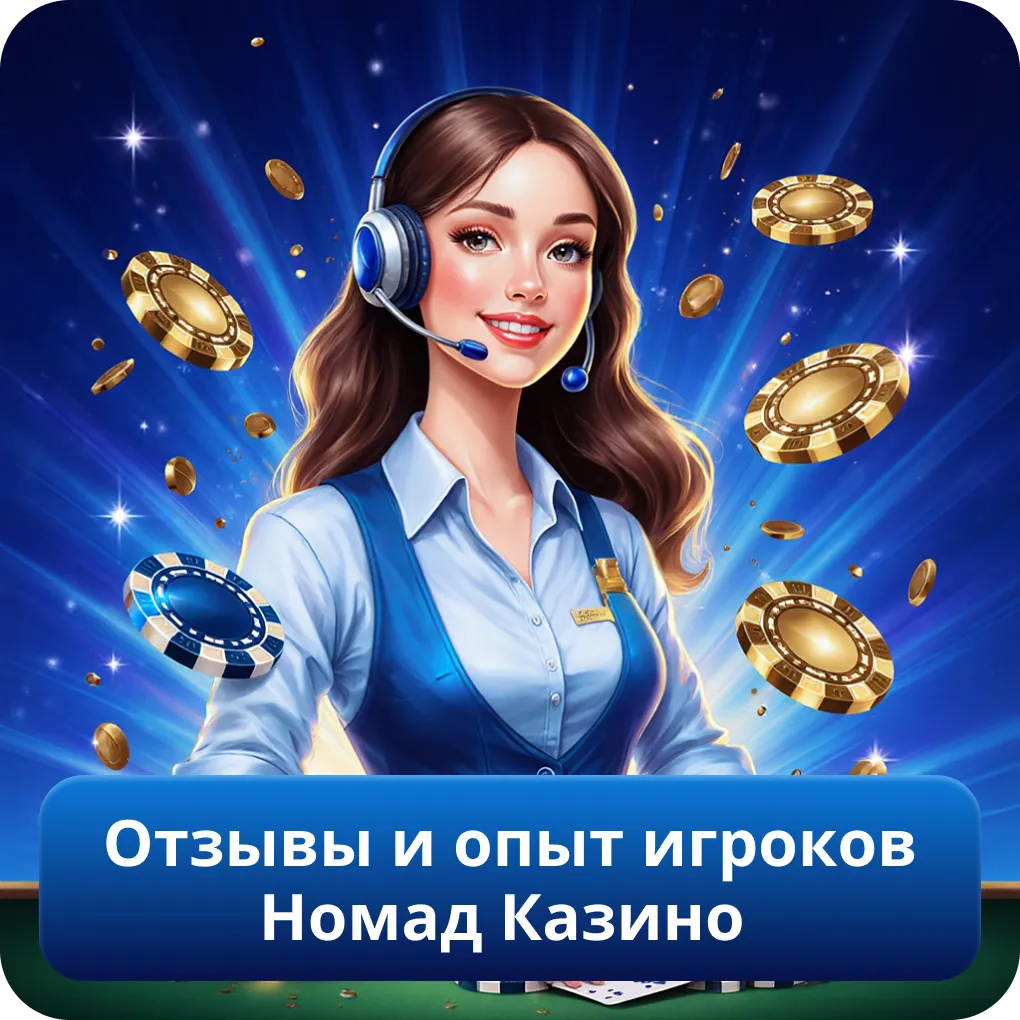 Отзывы и опыт игроков Номад Казино